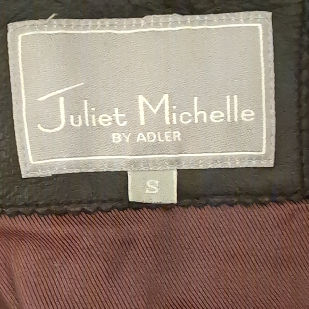 Juliet Michelle Leather Jacket - Black and Brown